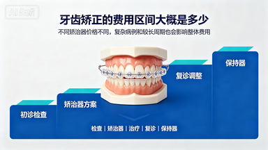 牙齿矫正的费用区间大概是多少
