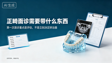 正畸面诊需要带什么东西
