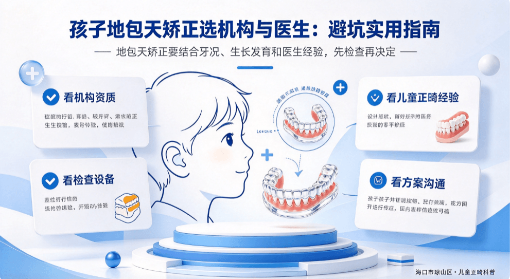 孩子地包天矫正选机构与医生：避坑实用指南