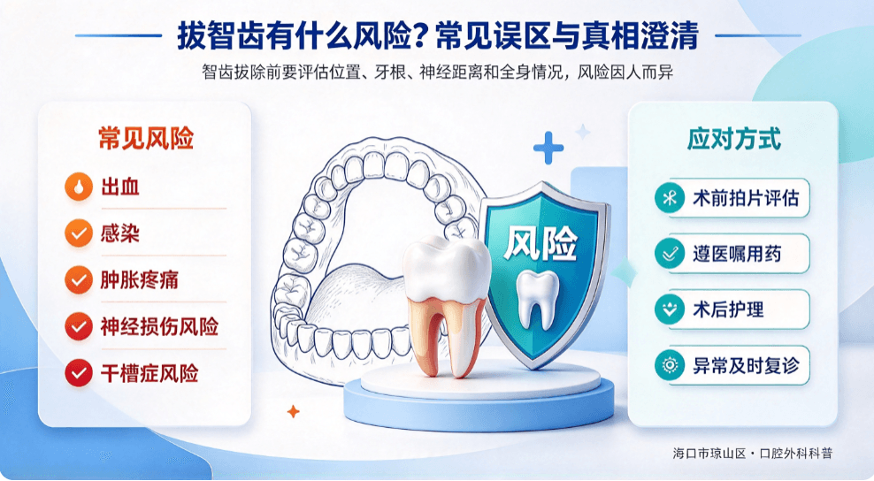 拔智齿有什么风险？常见误区与真相澄清