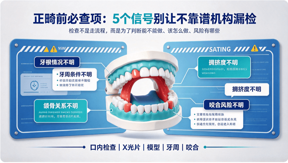 正畸前必查：5个信号识别不靠谱机构