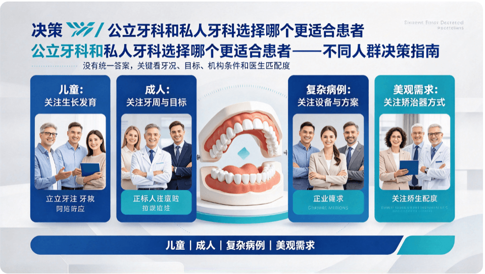 公立牙科和私人牙科选哪个更适合普通患者——不同人群决策指南